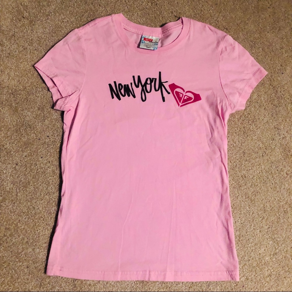 💕 Roxy brand NEW YORK CITY t-shirt top 🌆🇺🇸